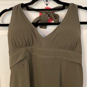 ATHLETA Tear Away B4 U Play Halter Dress